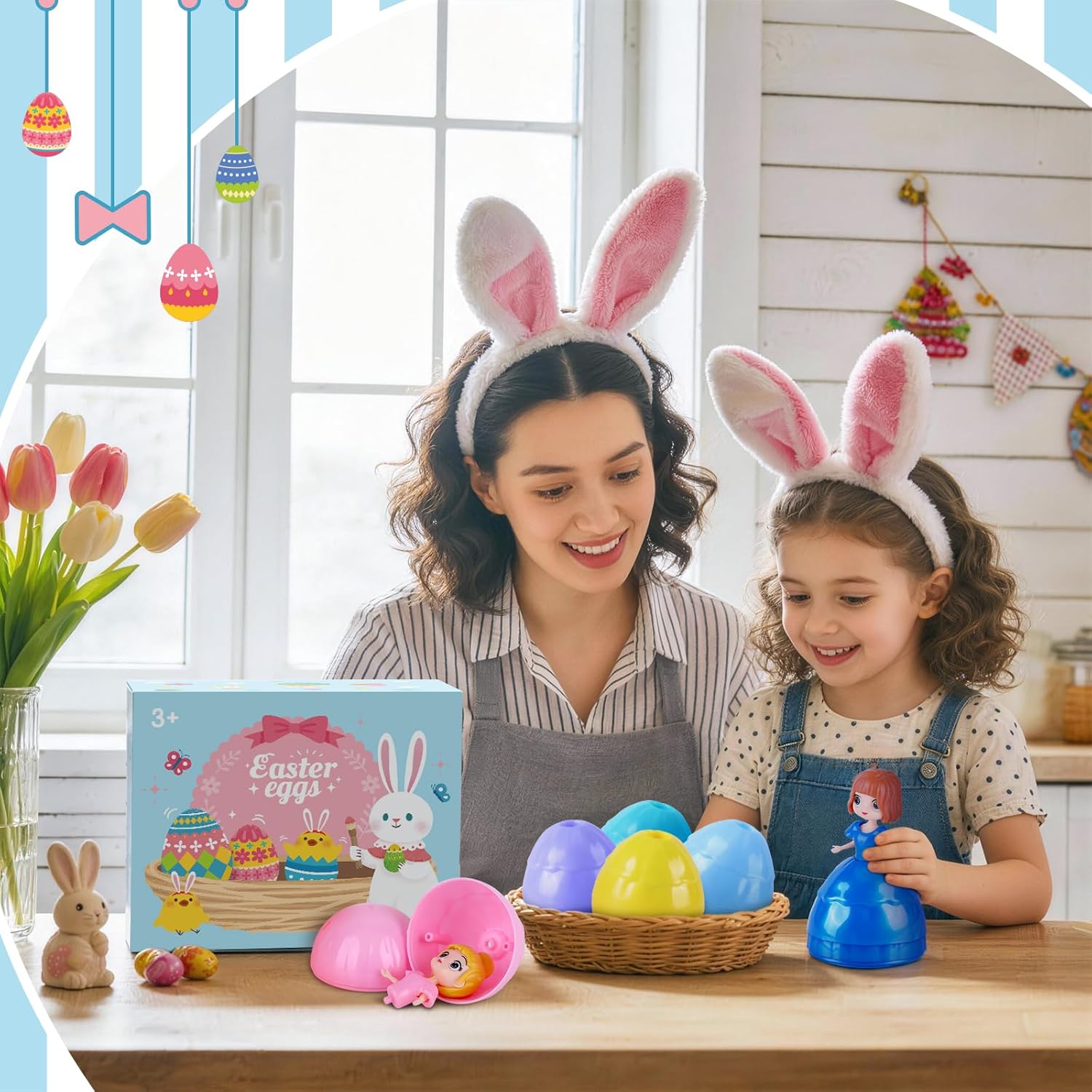 Princess Themed Pre-filled Easter Eggs - Easter Basket Fillers and Party Gifts