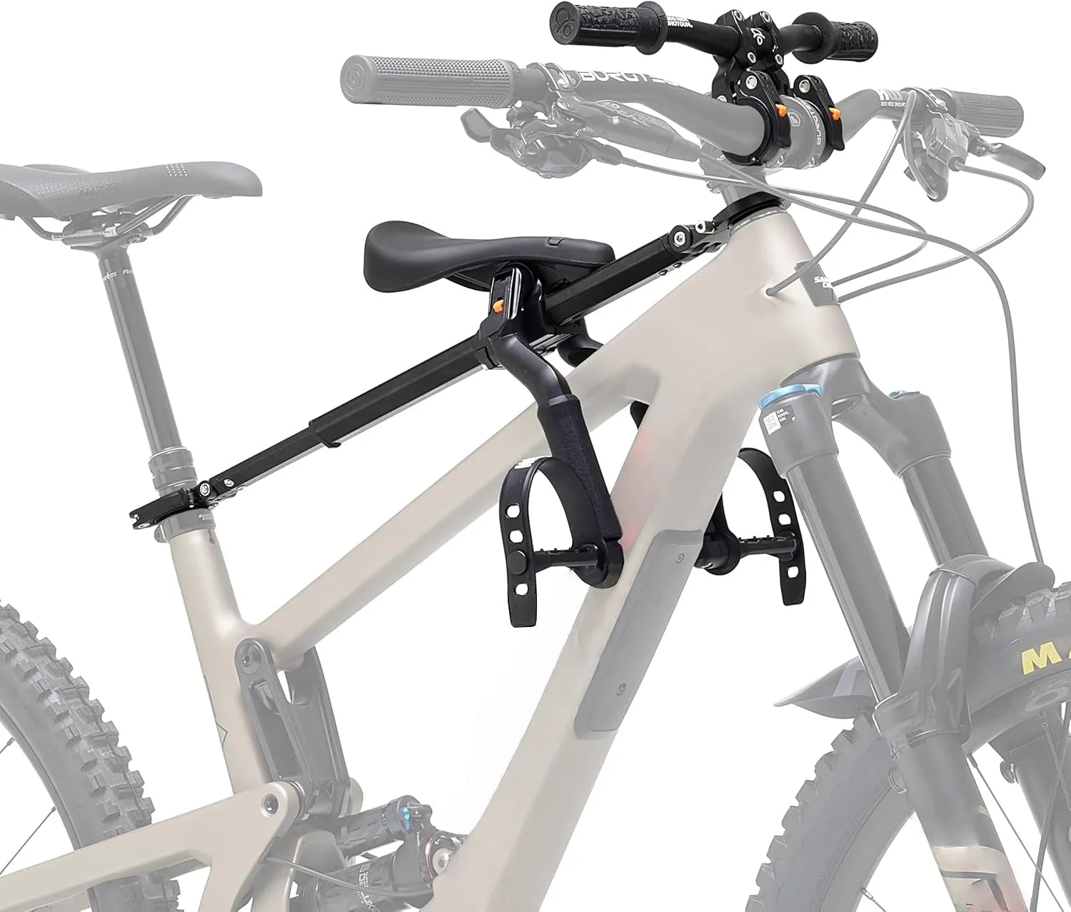 Mountain bike safety seat