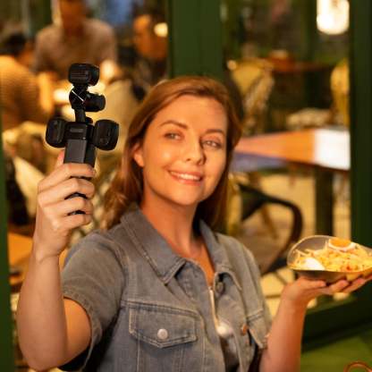 Magnetic Fill Light for DJI Osmo Pocket 3 – Rechargeable Mini LED with Accessories