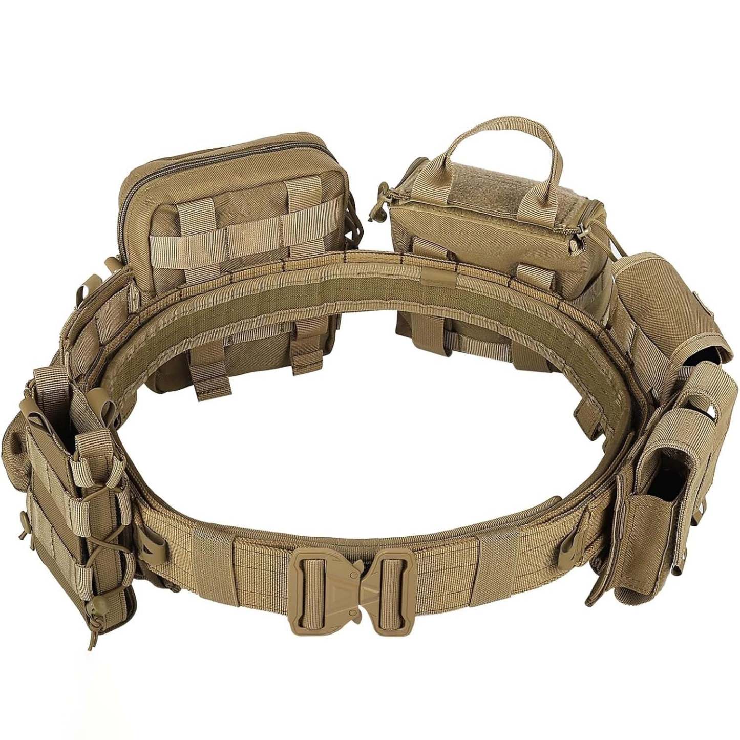 Tactical Belt — Law Enforcement Duty Belt (Includes Pouches)