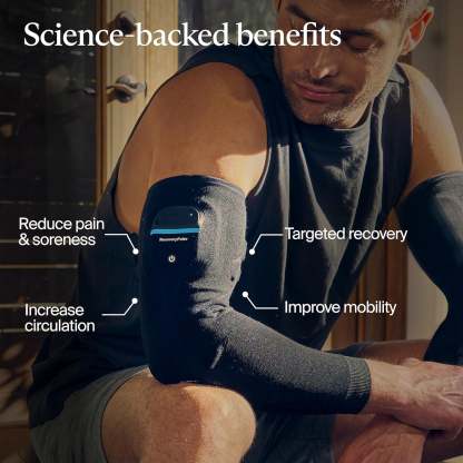 Compression & Vibration Arm Sleeve – On-the-Go Relief