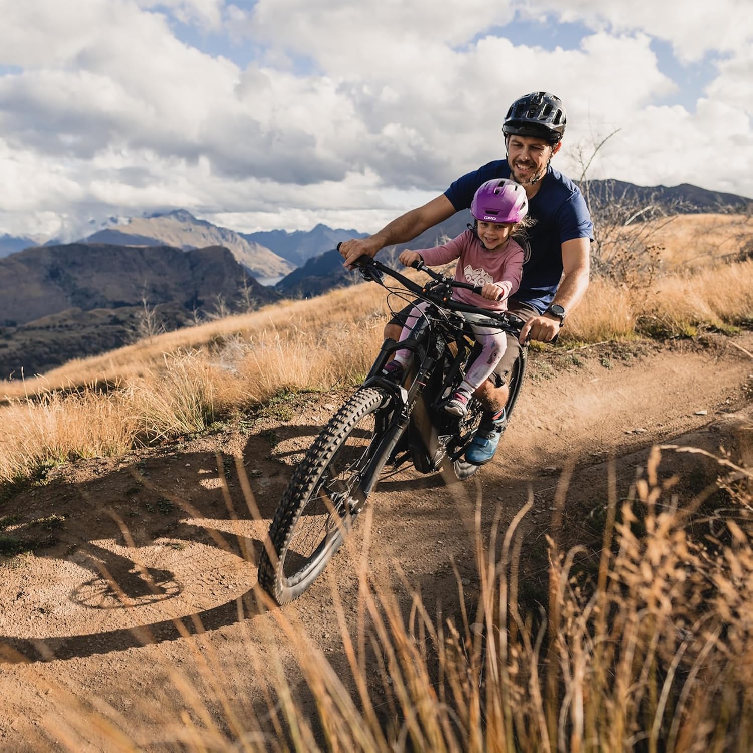 Mountain bike safety seat