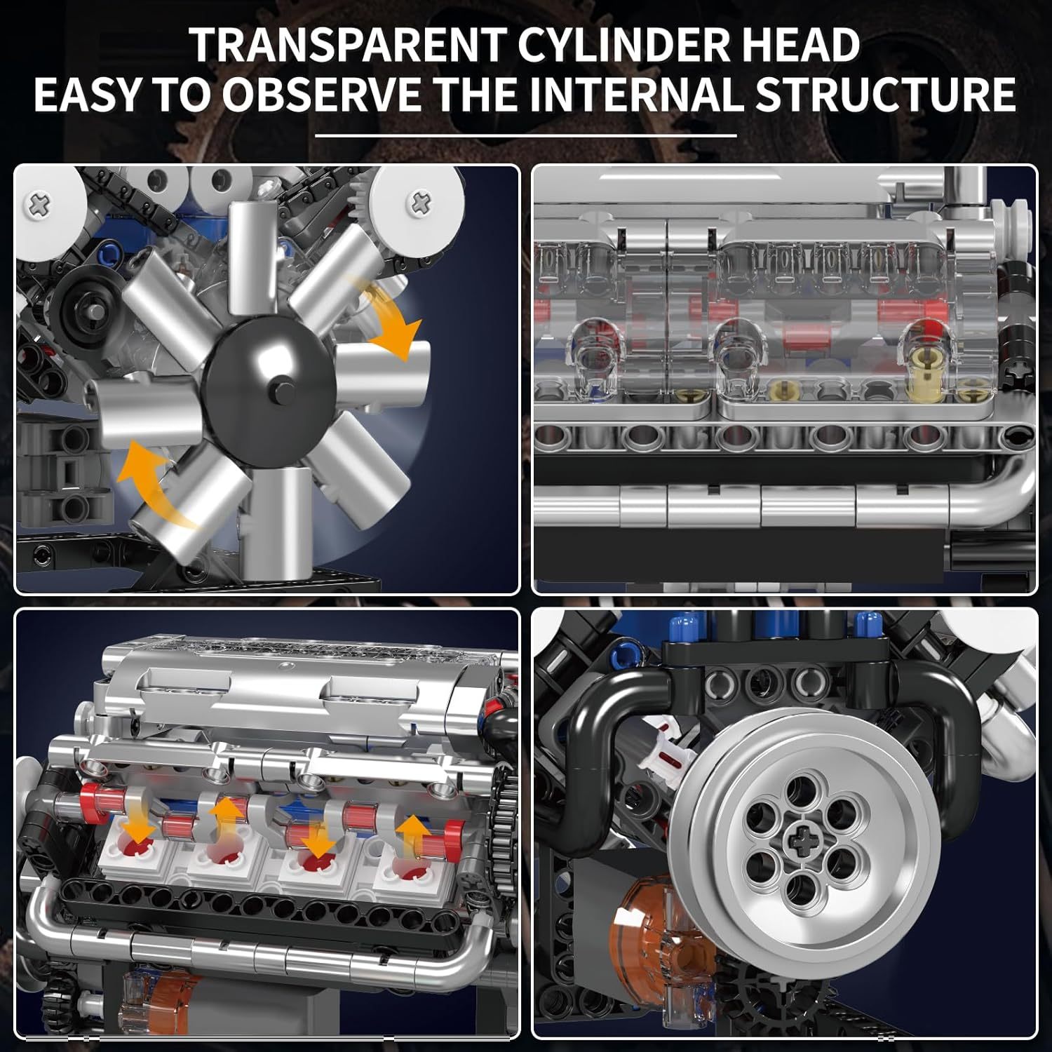 V8 Engine Building Blocks