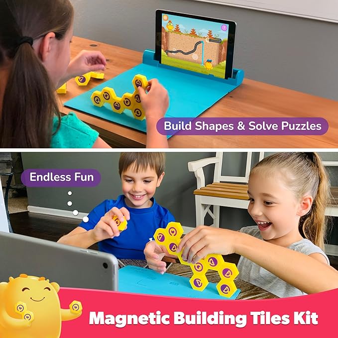 3-in-1 STEM Learning Kit – Interactive Math, Letters & Building Set
