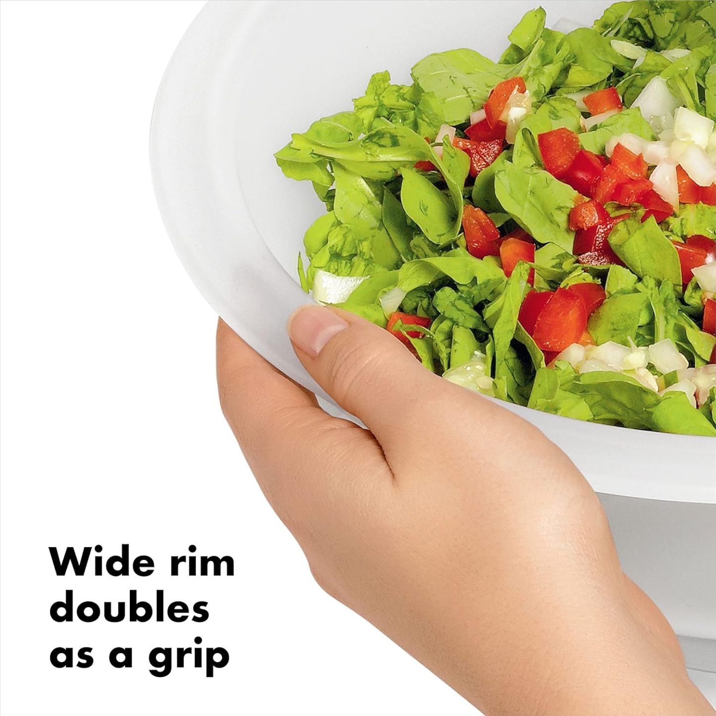 Salad Chopper with Bowl – Stainless Steel Blades