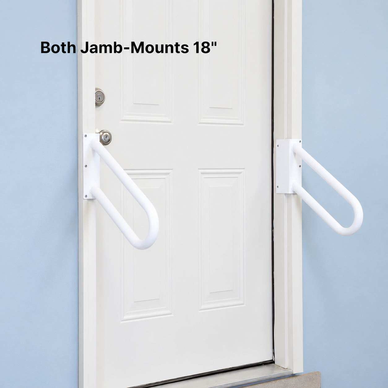 Heavy-Duty Door Jamb Safety Handrail