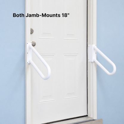 Heavy-Duty Door Jamb Safety Handrail