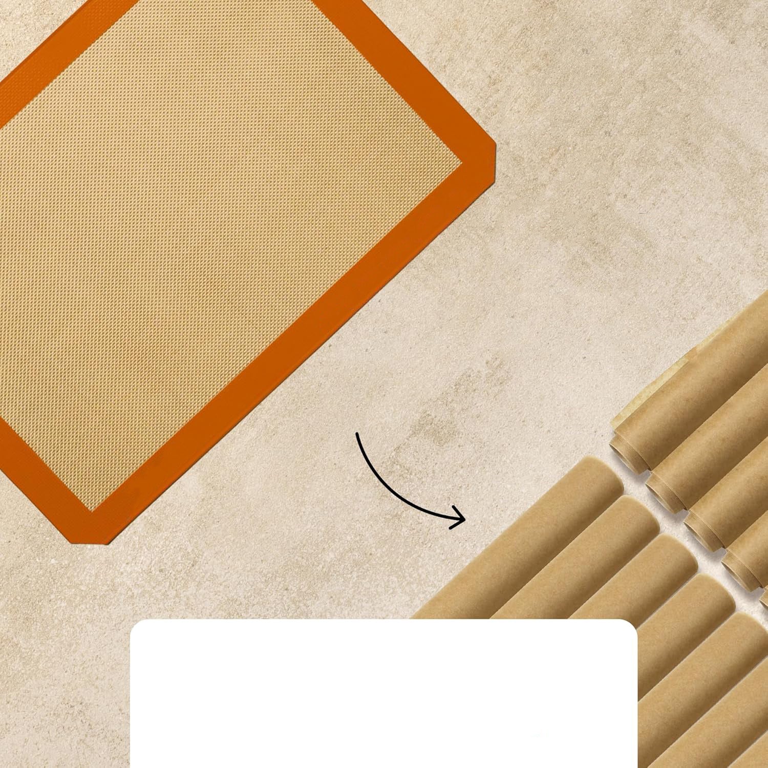 Premium Non-Stick Silicone Baking Mat – Effortless Baking, No Oil Needed