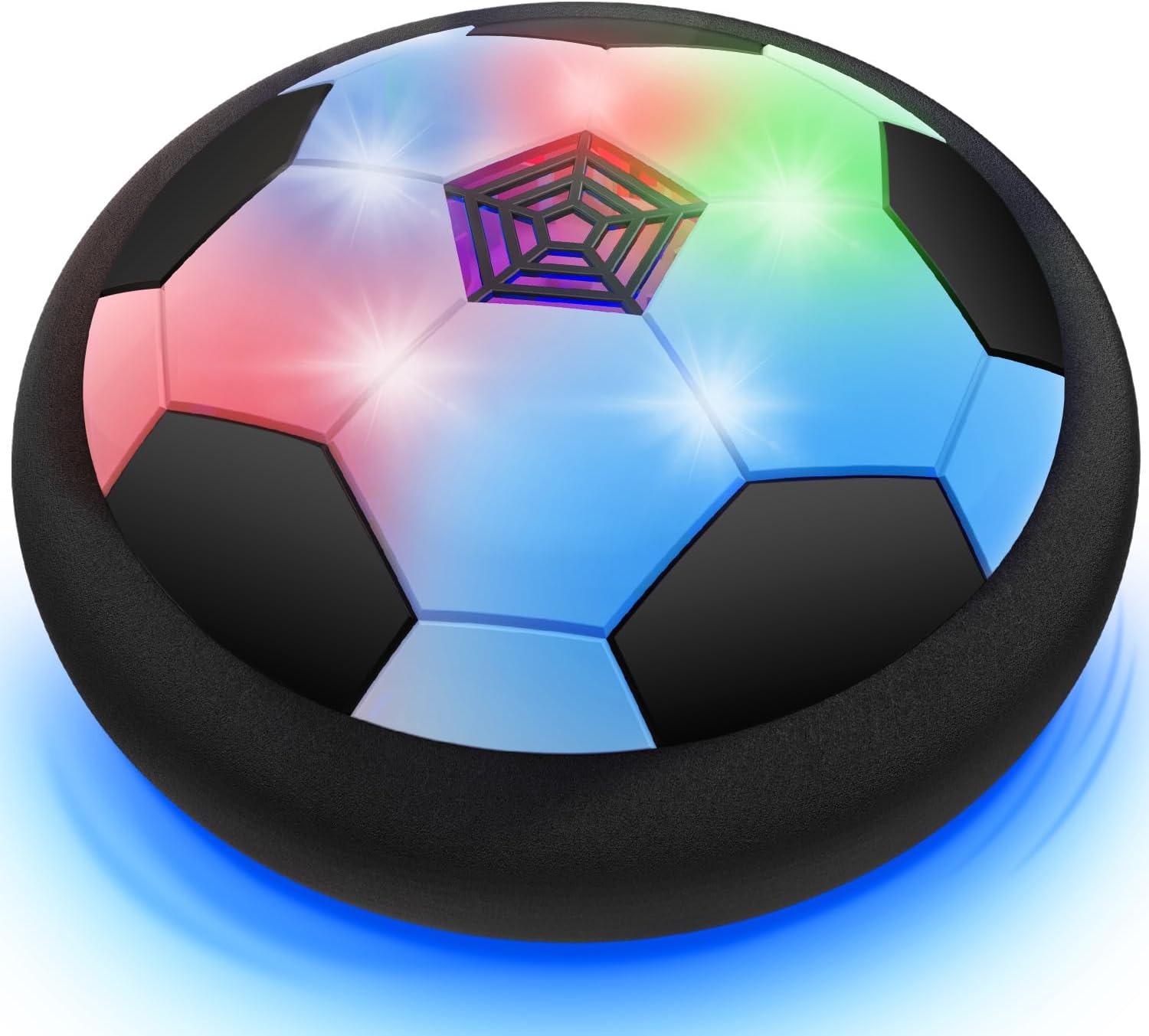 GlowFly Pro - LED Hover Soccer Ball with Air Power Technology