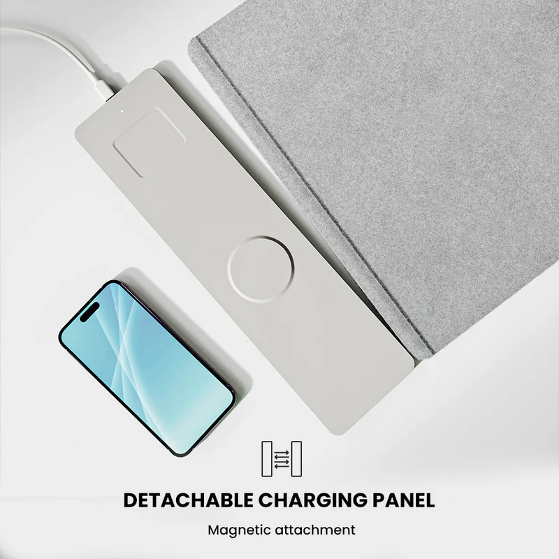 Wireless Charging Desk Mat | 2x Faster Wireless Charging