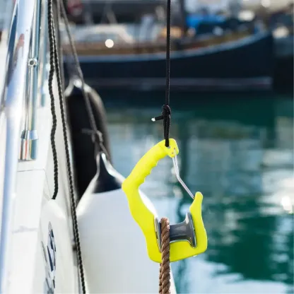 Rope Extender Hook – Single-Handed Mooring Line Tool for Boats 8m+ ⛵🧵✨