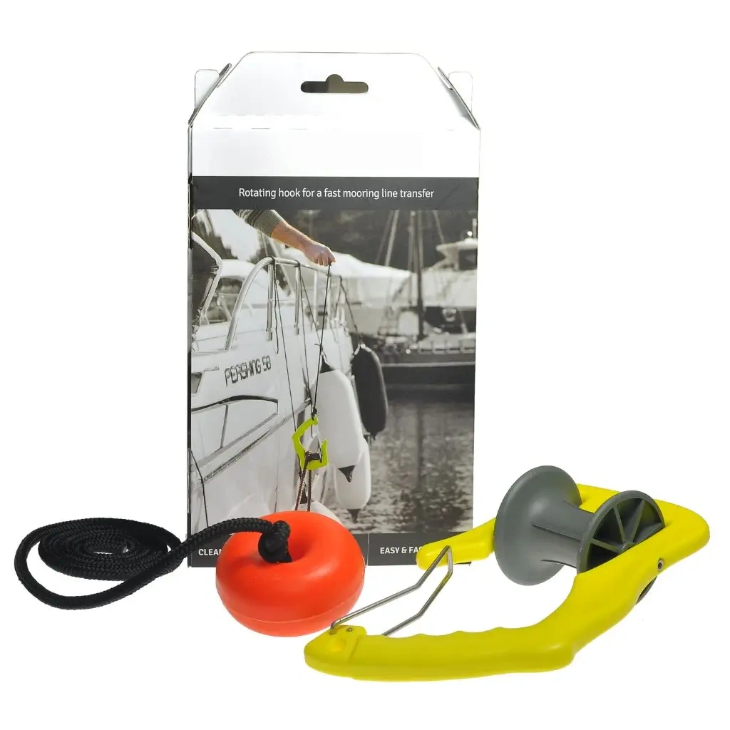 Rope Extender Hook – Single-Handed Mooring Line Tool for Boats 8m+ ⛵🧵✨