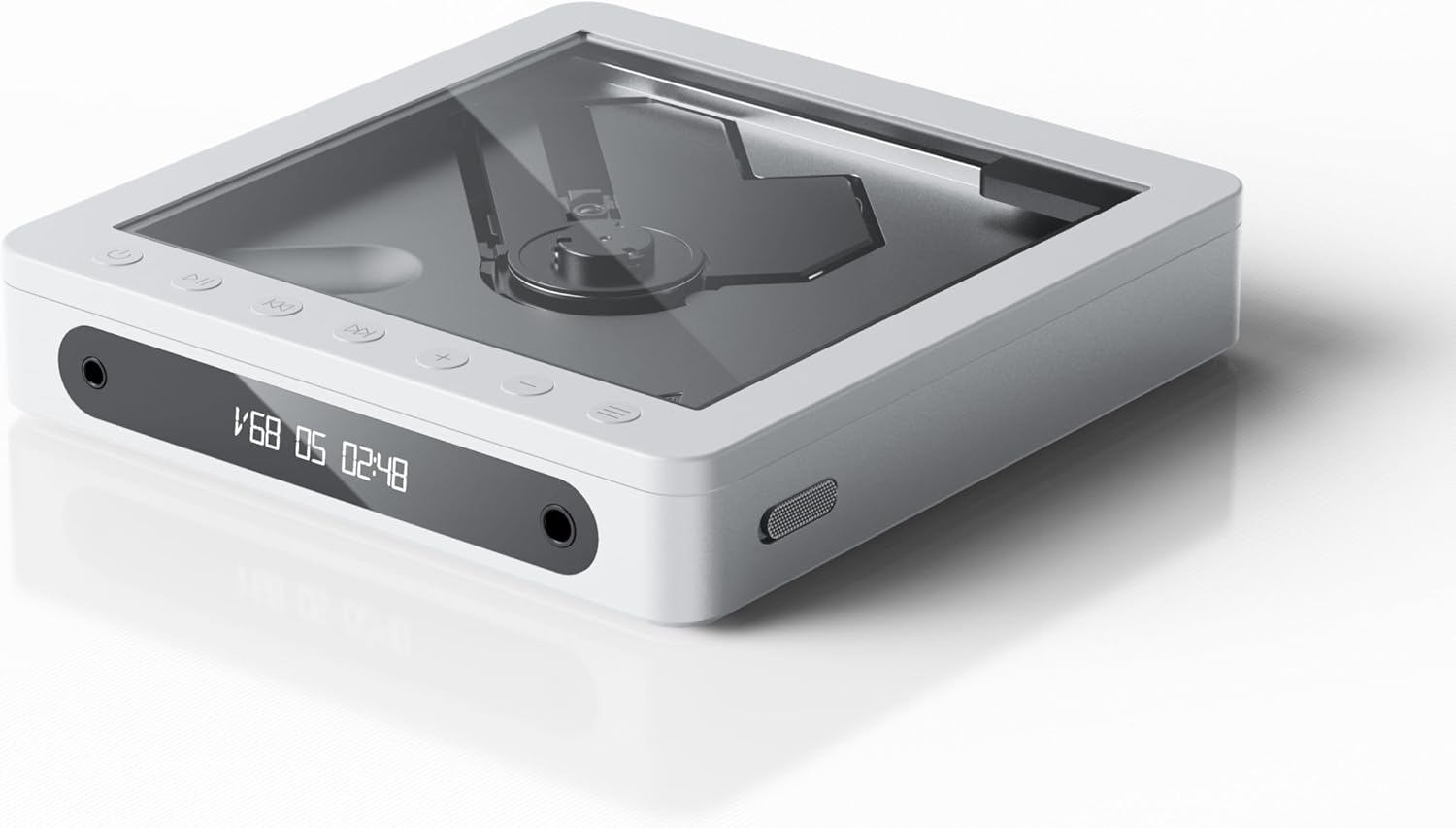 Portable Hi-Fi CD Player – USB Ripping, Optical/Coax/4.4mm Outputs 💿🎧🔊
