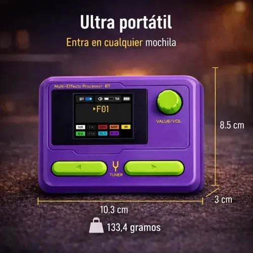 Portable multi-effects processor