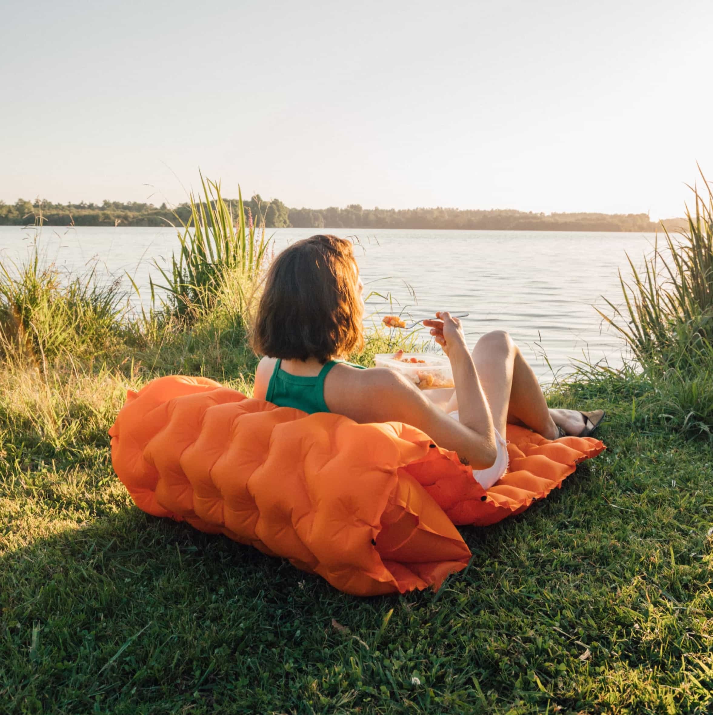 3-in-1 Inflatable Outdoor Mattress
