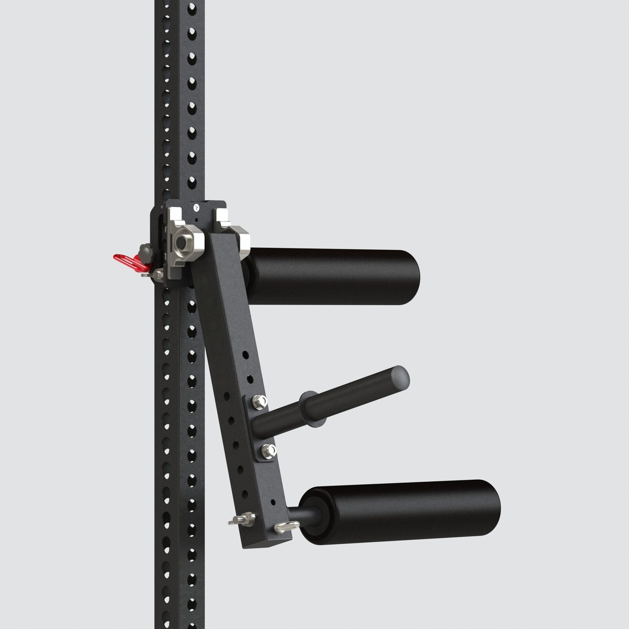 Rack-Mounted Leg Extension & Curl Attachment – Multi-Function Home Gym Trainer