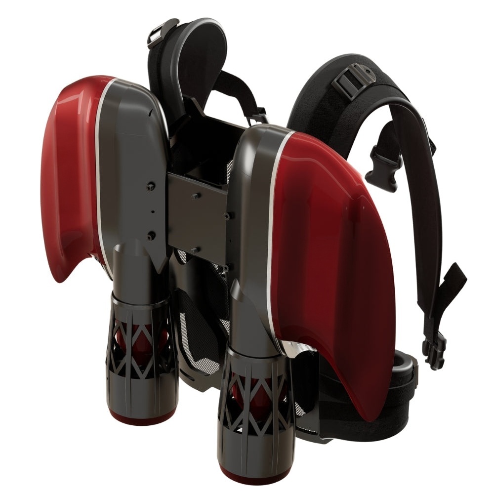 Wearable Underwater Jetpack – Hands-Free Diver Propulsion System with Motorized Pectoral Fins
