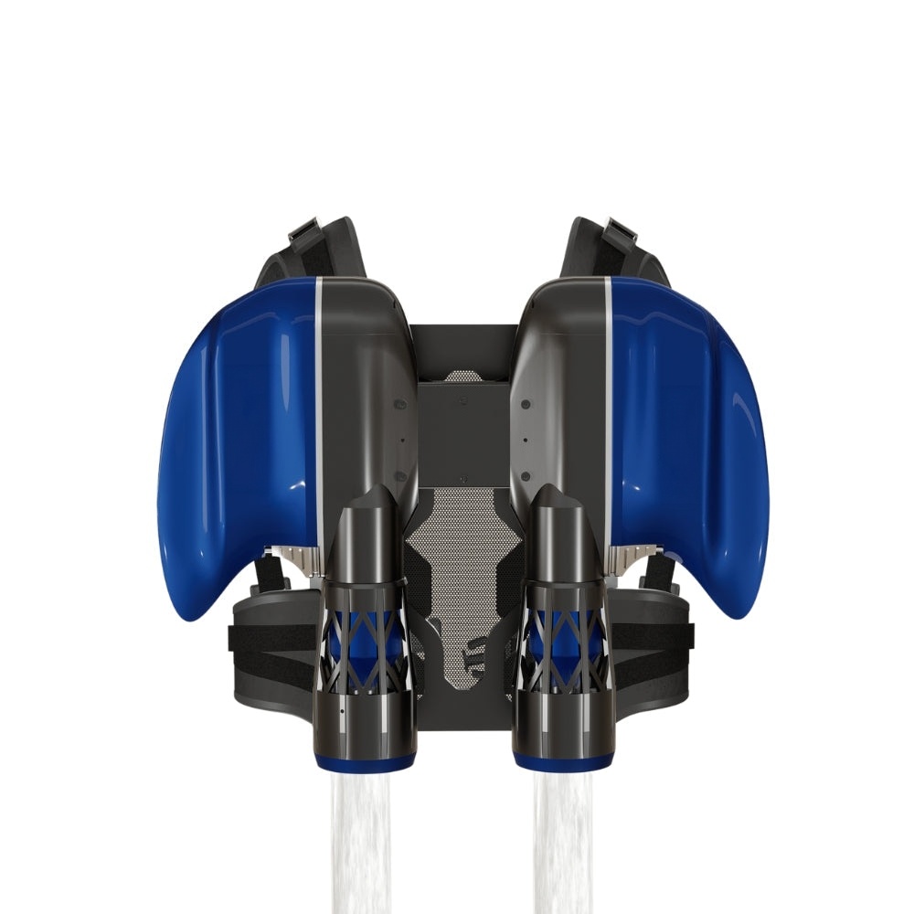 Wearable Underwater Jetpack – Hands-Free Diver Propulsion System with Motorized Pectoral Fins