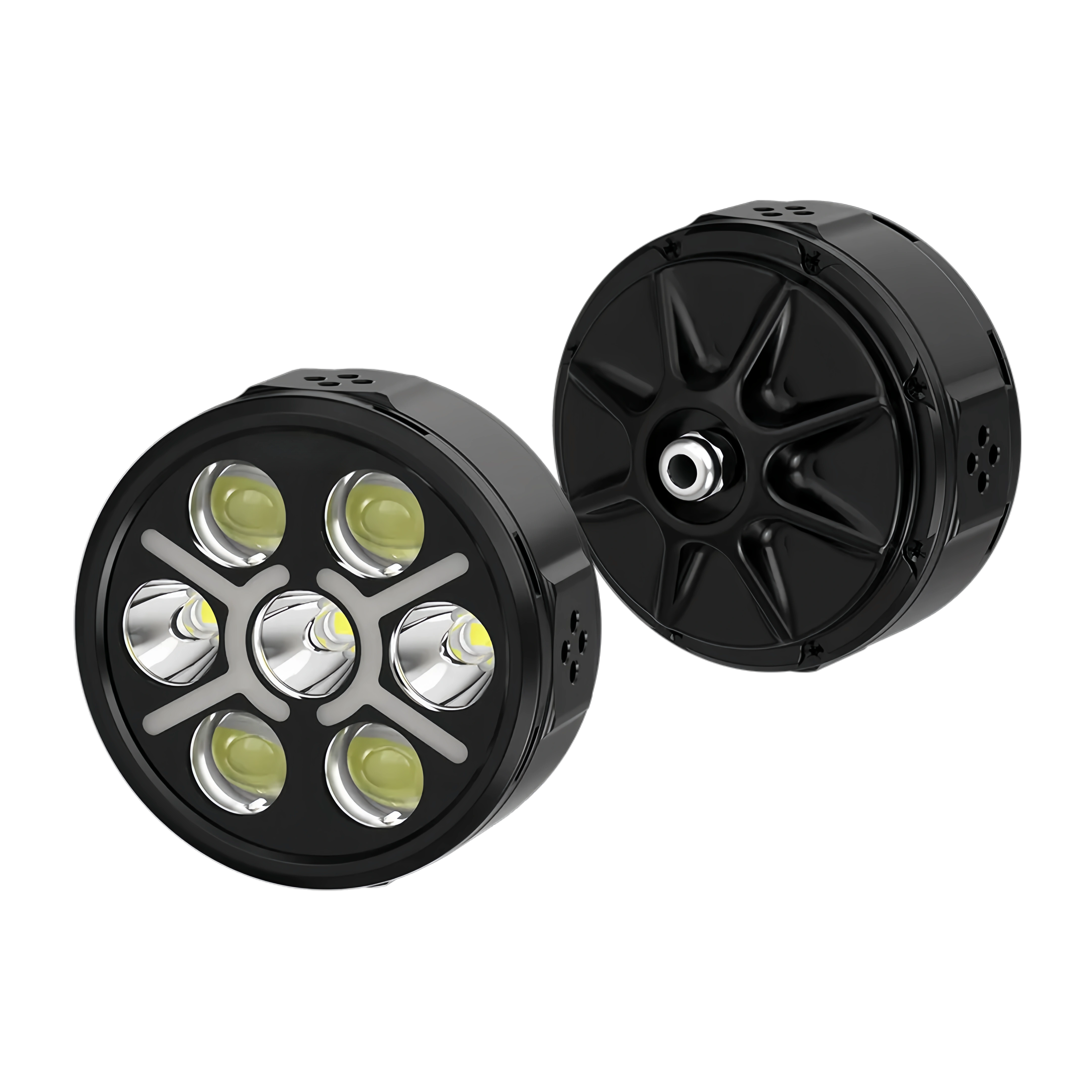 Motorcycle Auxiliary Driving Lights – 14,800LM Multi-Mode LED System with Turn Signal Sync