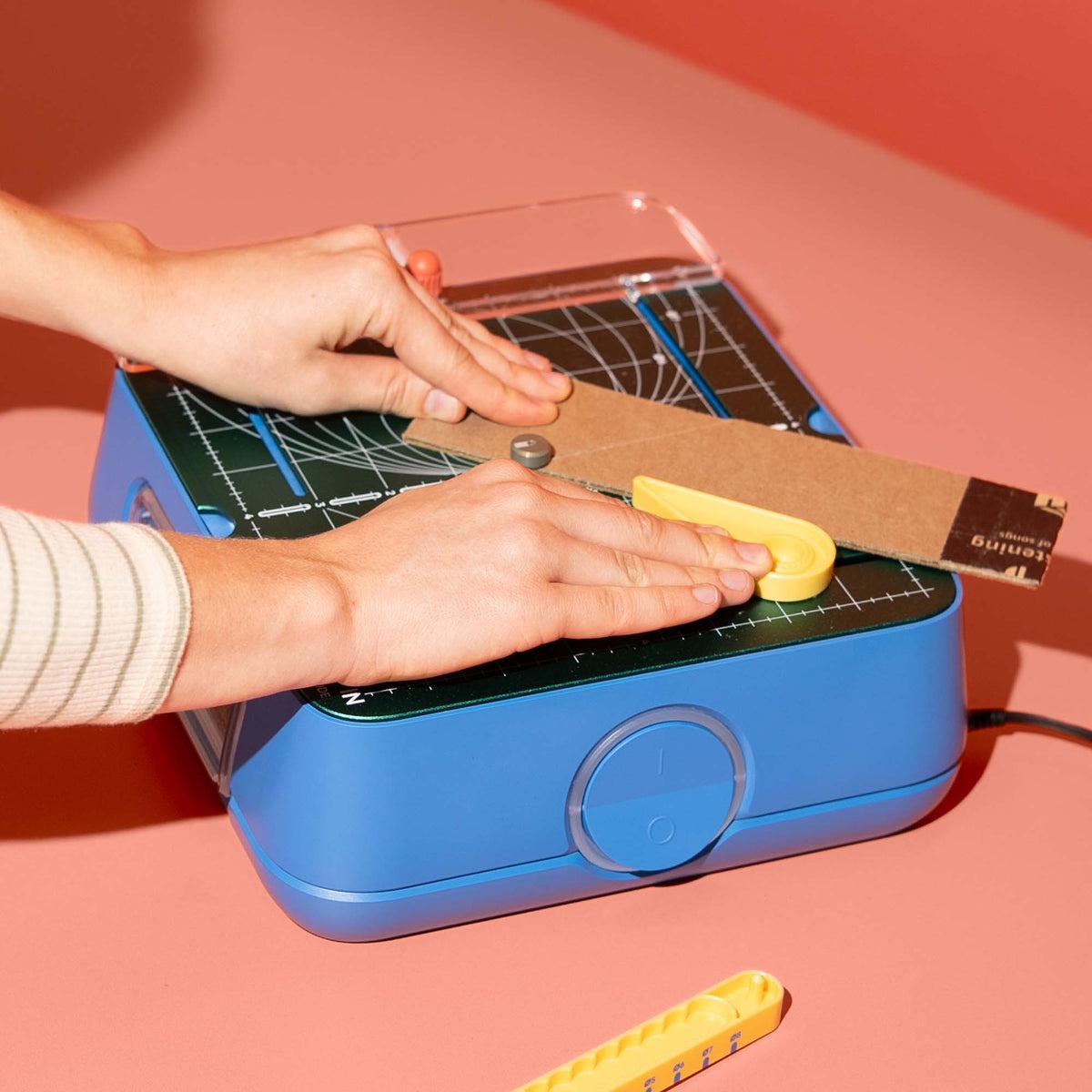Kids' Cardboard Cutting Machine & STEM Invention Kit – Maker Bundle with Guides & Workbook