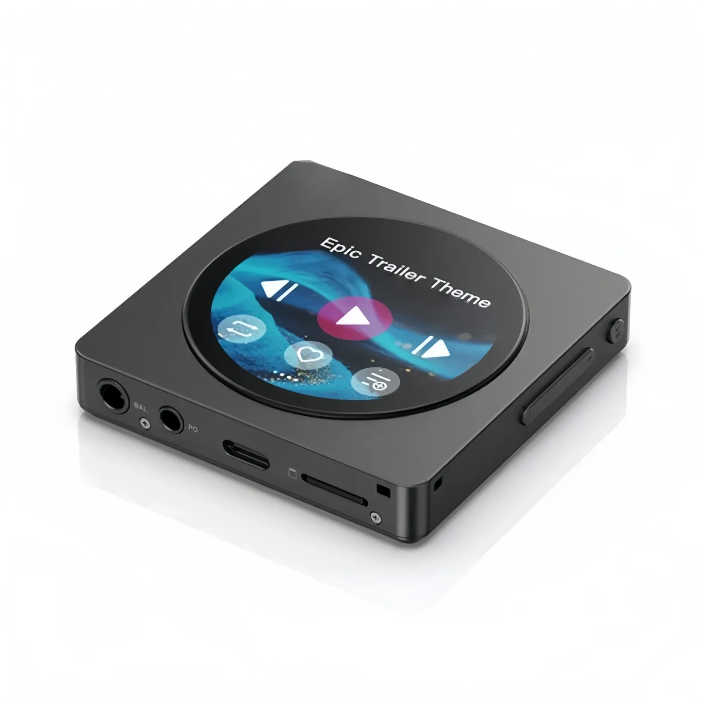 EclipseTouch Hi-Res Music Player – Dual DAC, 3.5mm & 4.4mm, Bluetooth 5.4 🎵🌀💙🩷