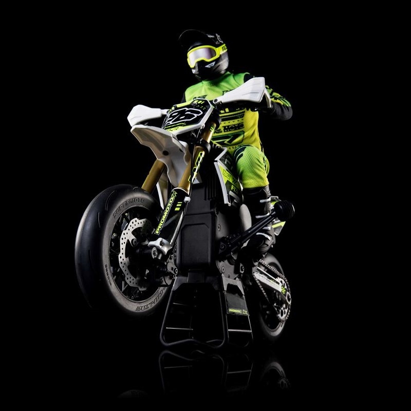 1/4 Scale Supermoto RC Motorcycle – Ready-to-Run Electric Bike 🏍️⚡🔋