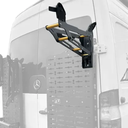 Panel Mount Bike Rack – Foldable Vertical Hanger for Vans & SUVs 🚐🚲⚡