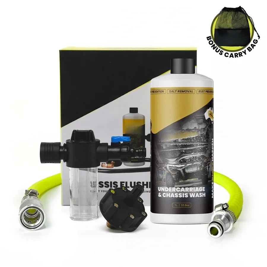Magnetic Underbody Chassis Rail Cleaning Kit – 6-Jet 360° Spray 🚙💦🧲