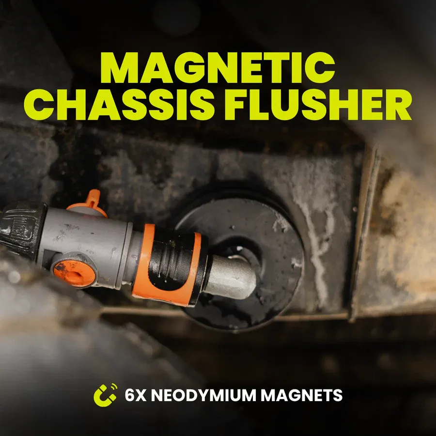 Magnetic Underbody Chassis Rail Cleaning Kit – 6-Jet 360° Spray 🚙💦🧲