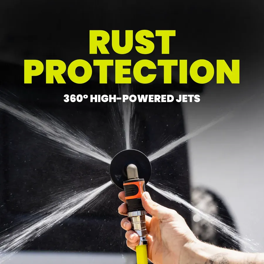 Magnetic Underbody Chassis Rail Cleaning Kit – 6-Jet 360° Spray 🚙💦🧲