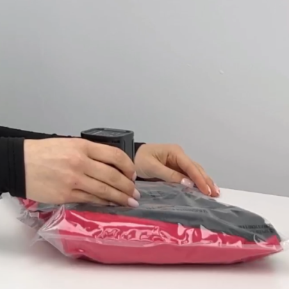 Travel Vacuum Bags with Portable Electric Pump – Space Saver Storage Bags for Clothing & Luggage