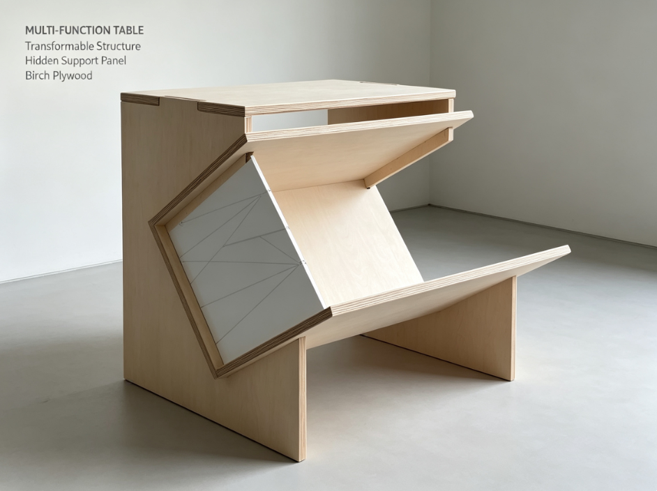 Modular Wooden Furniture System – Customizable Shelving, Seating & Storage 🧩🏠