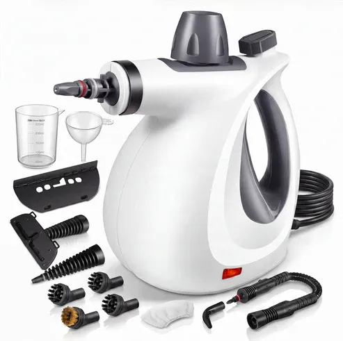 Handheld Steam Cleaner – Chemical-Free Deep Cleaning for Home & Kitchen 💨🧼🏠