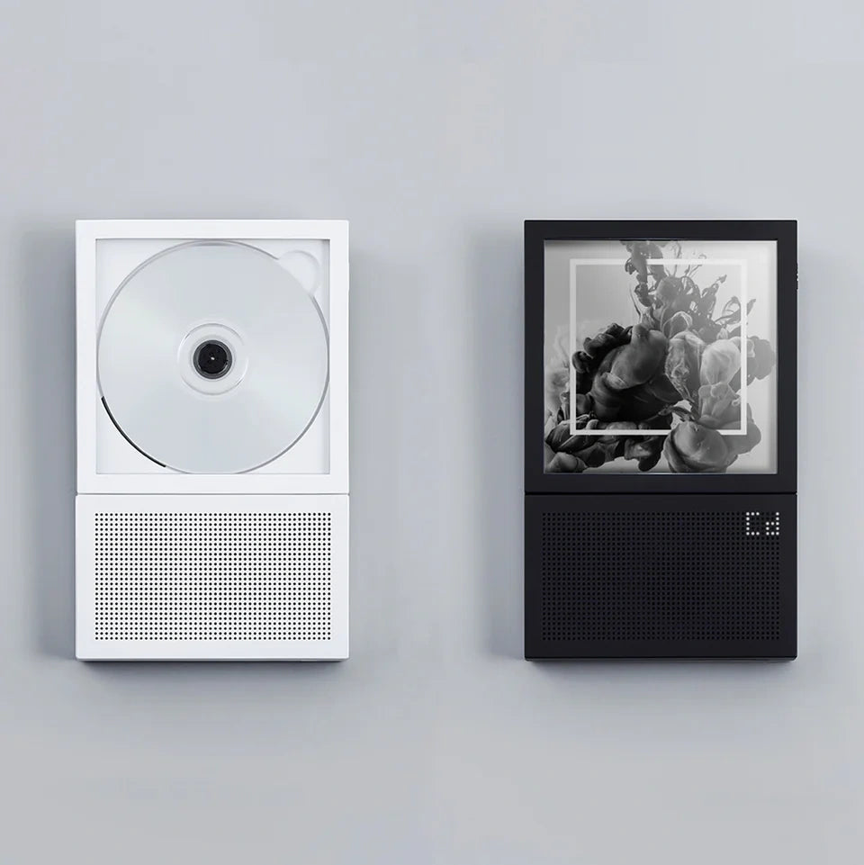 Portable CD Player with Bluetooth 5.1, Built-in Speaker &amp; Wall-Mountable Design, LED Display Anti-Shock Protection