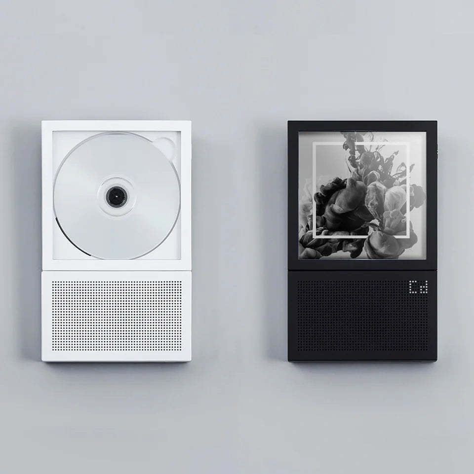 Portable CD Player with Bluetooth 5.1, Built-in Speaker &amp; Wall-Mountable Design, LED Display Anti-Shock Protection