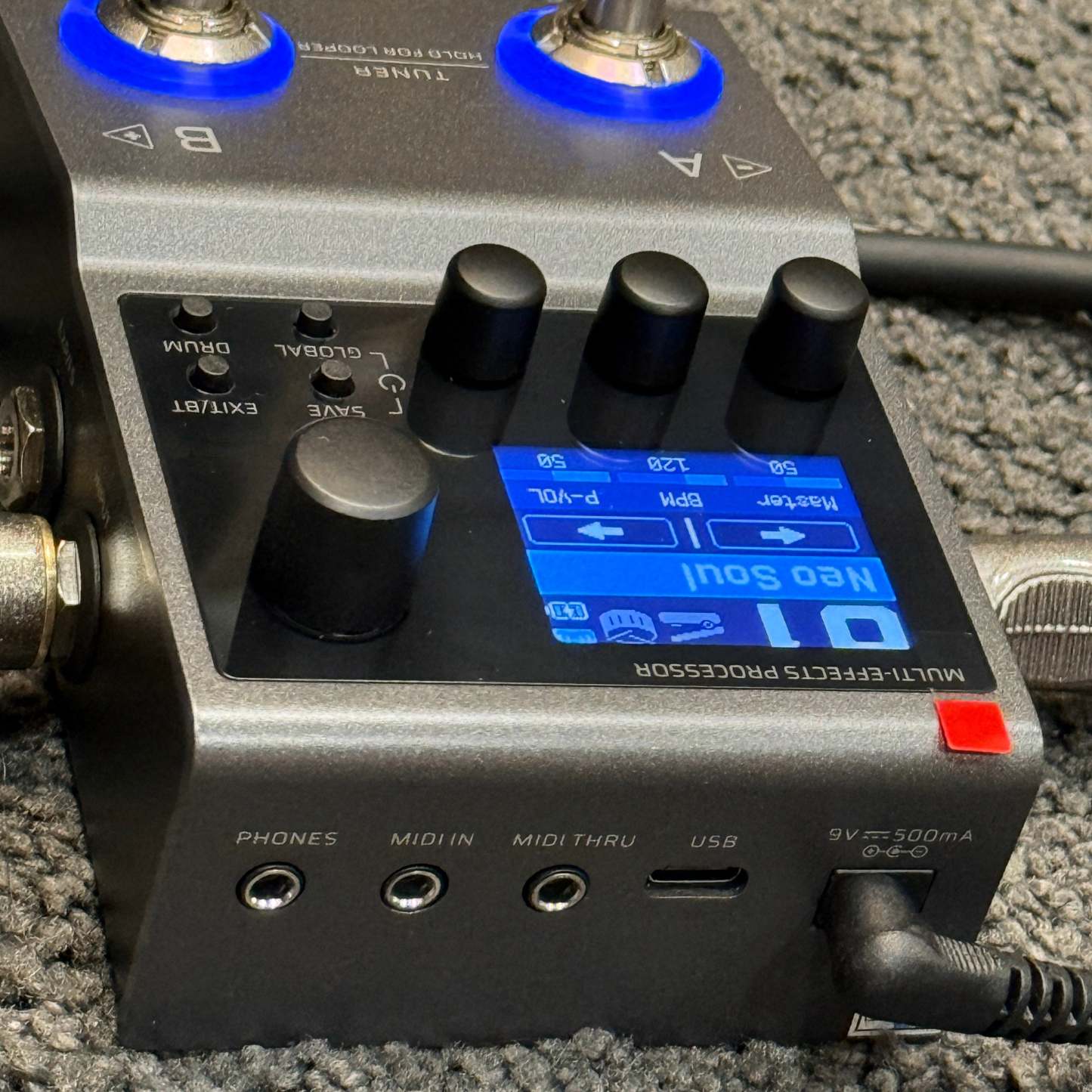 Multifunctional effect processor