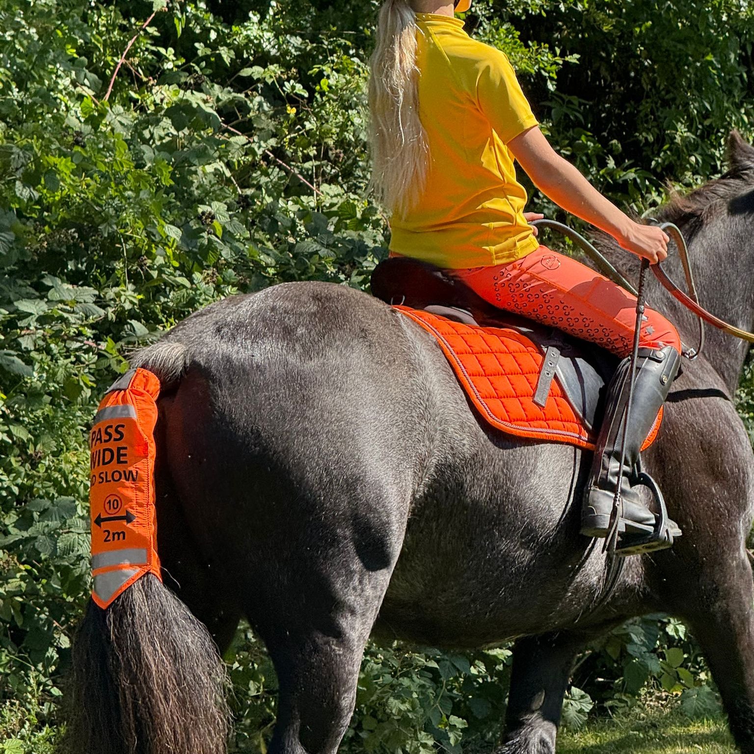 High Visibility Tail Wrap – Ride Safer, More Visible, More Confident