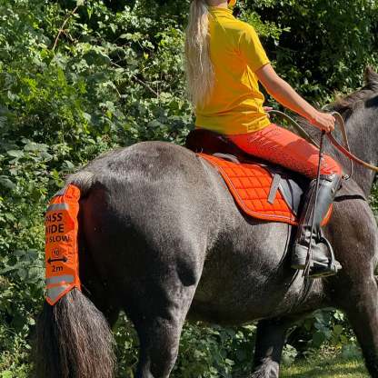 High Visibility Tail Wrap – Ride Safer, More Visible, More Confident