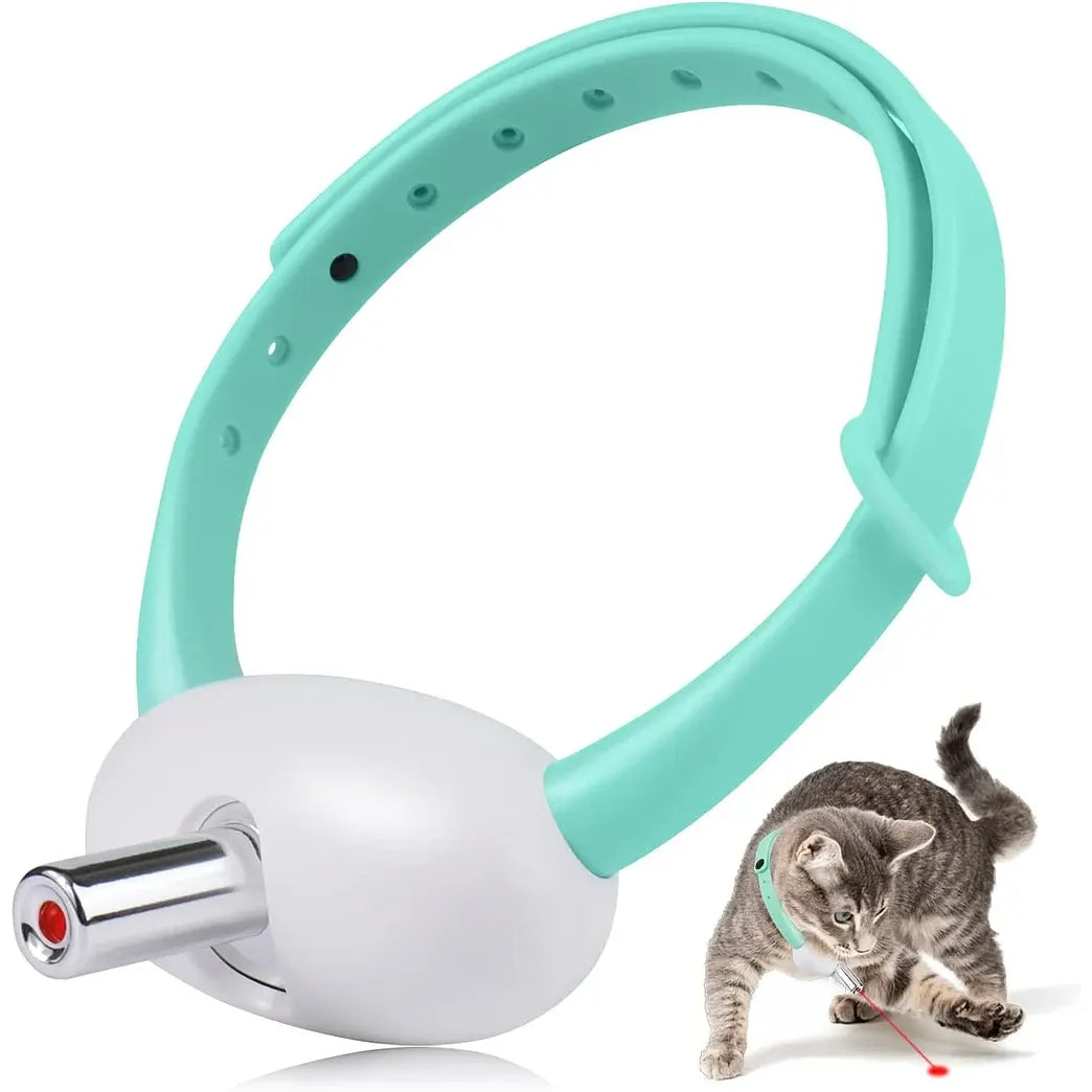 Smart Automatic Cat Laser Collar Toy