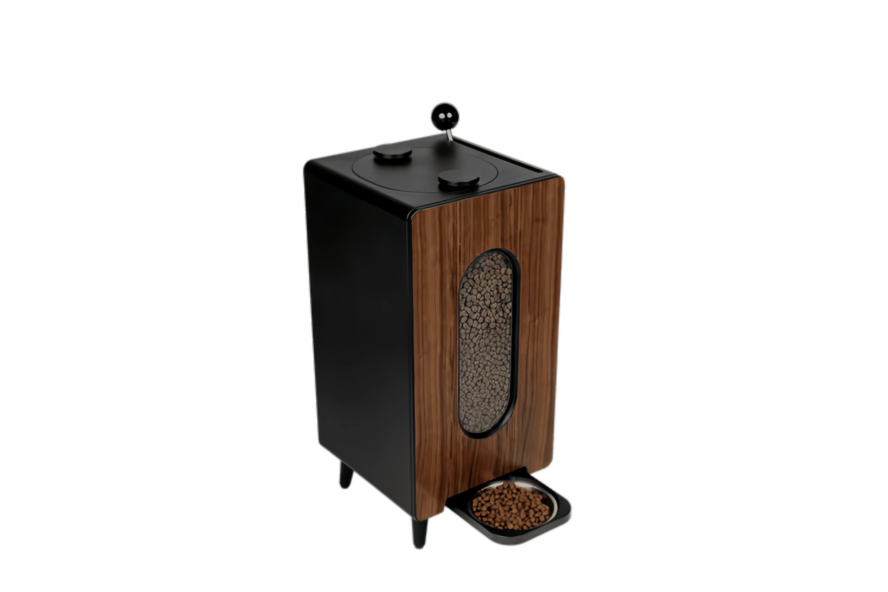 Kibble Storage & Feeding Station 🐕🍂🏠