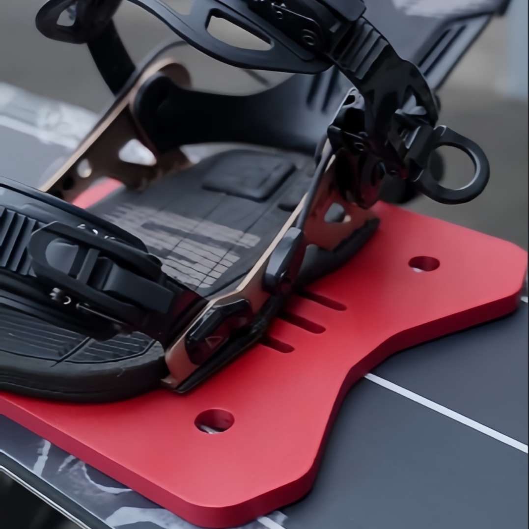 Torque-Carve snowboard carving plate installation