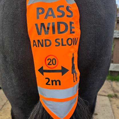 High Visibility Tail Wrap – Ride Safer, More Visible, More Confident