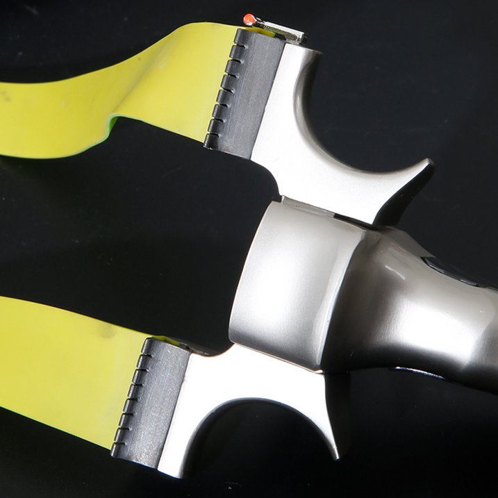 Professional Steel Slingshot – Quick-Release Clamp with Lightweight Aluminum Handle
