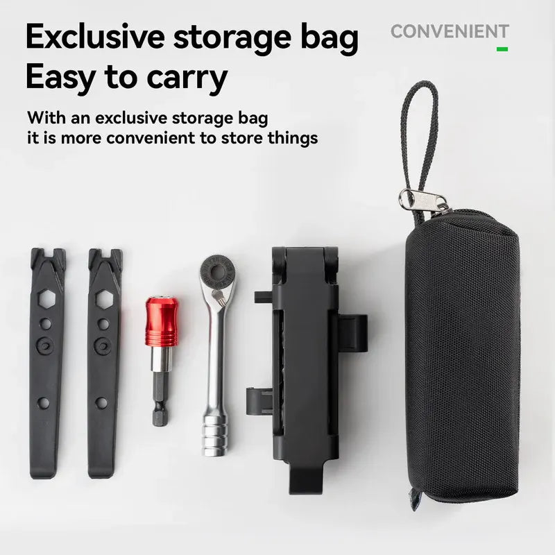 14-in-1 Multi-Function Bike Repair Kit