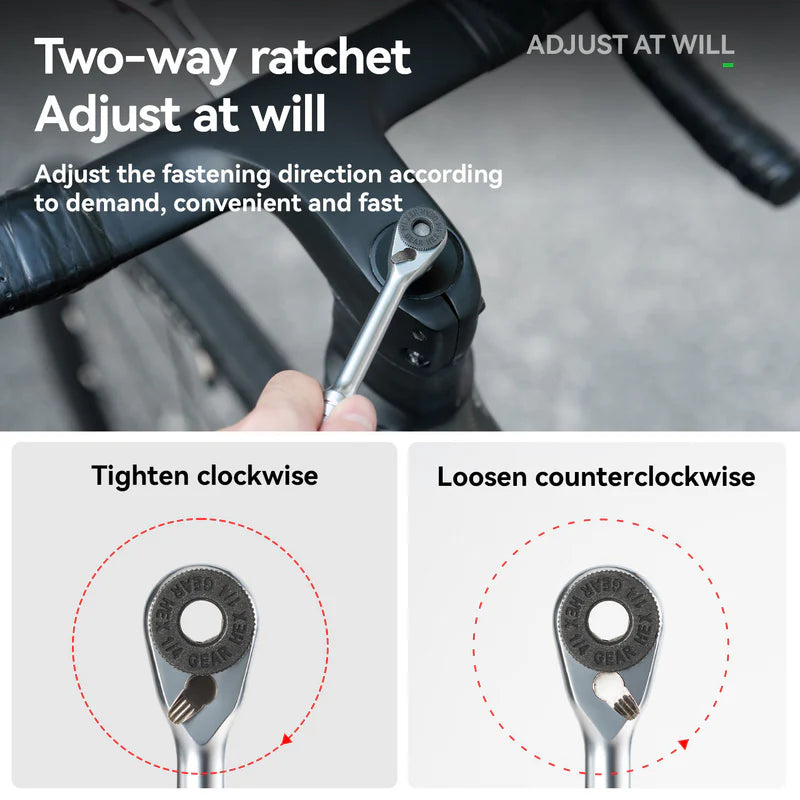 14-in-1 Multi-Function Bike Repair Kit