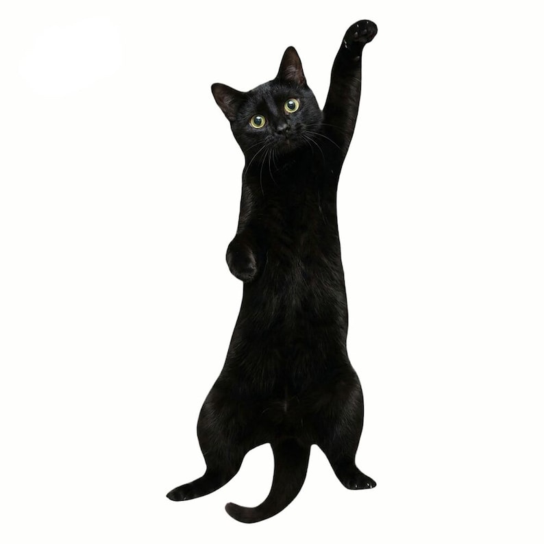 Purrfectly Novelty Cat Shape Tie 🐱👔 – Cute Kawaii Animal Necktie for Cat Lovers
