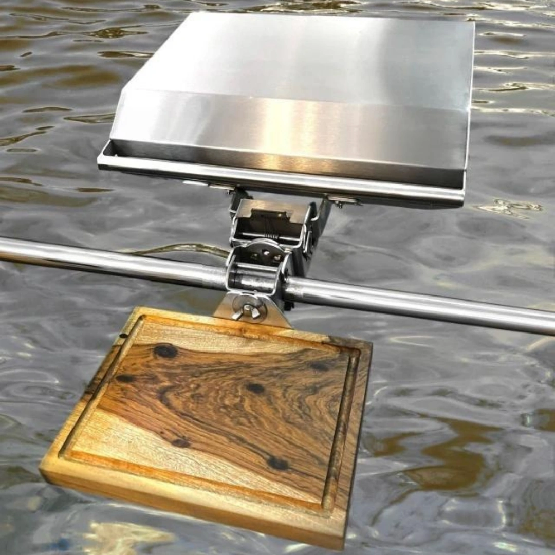 UltraFlat Marine Grill – Stainless Steel Portable BBQ for Sailors & Cruisers ⛵🔥🍔