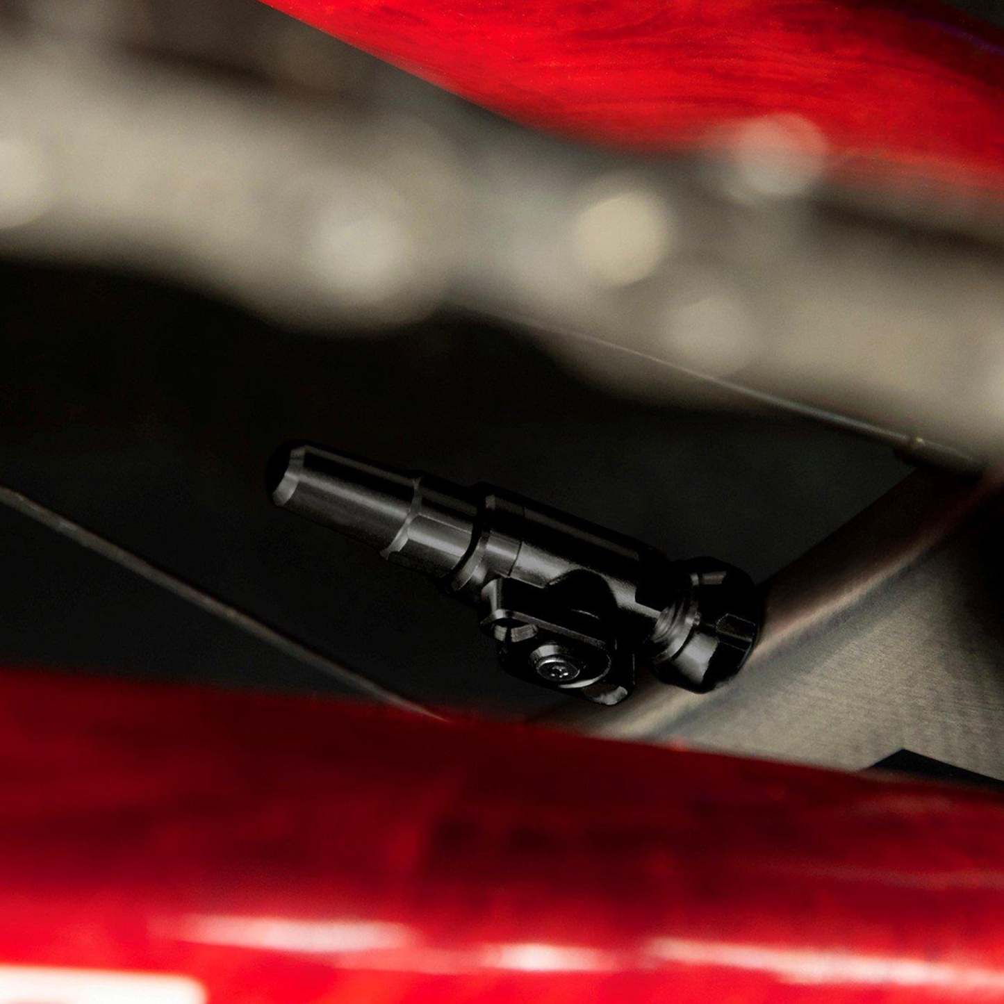 Black tubeless valve stem