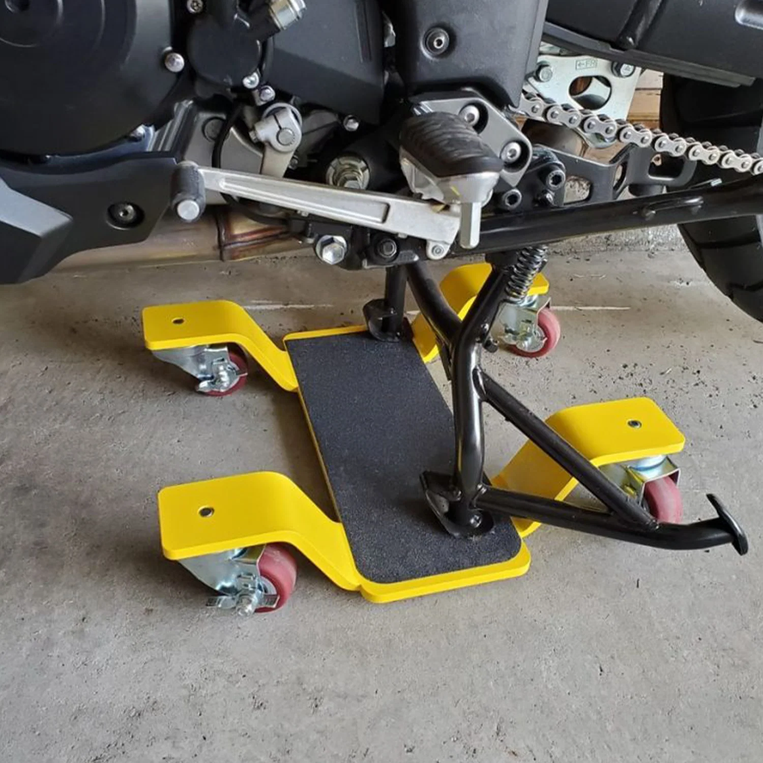 Heavy Duty Motorcycle Dolly – Move Your Bike Effortlessly in Seconds