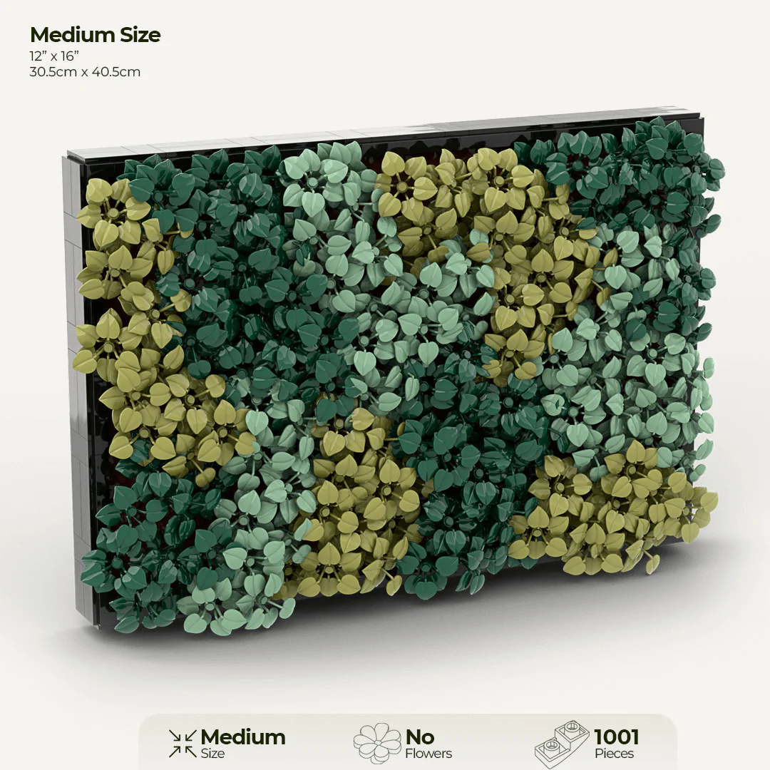 Sunflower Moss Garden: A Modern Interpretation of Nostalgic Brick Materials